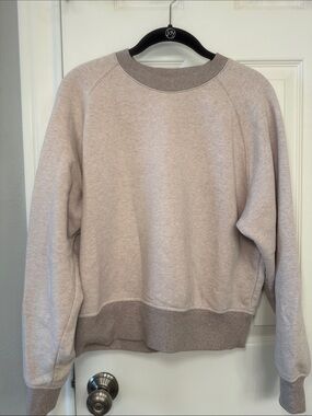 Athleta Women’s Relaxed Crewneck Sweatshirt - Beige